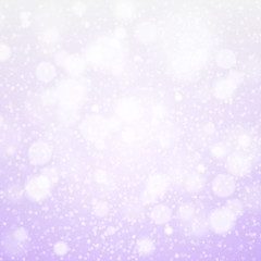 Christmas snowflakes background vector purple light abstract