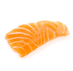 Salmon meat sashimi
