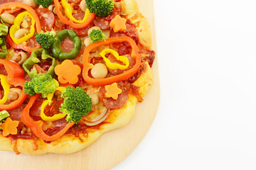 美味しそうなピザ