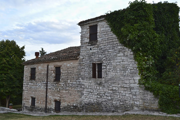 Fototapeta premium Casa di Pietra del 1800