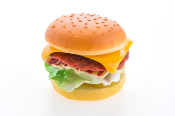 hamburger isolated