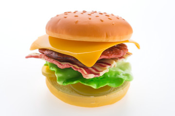 hamburger isolated