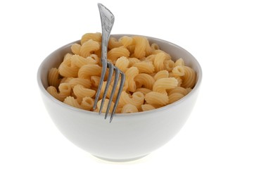 Bol de pâtes natures