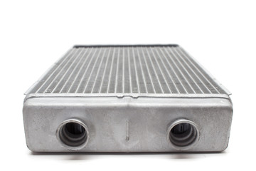car radiator heater isolated on white background