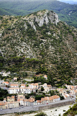 The French town of Anduze