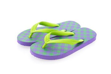 Flip flop isolated on white background