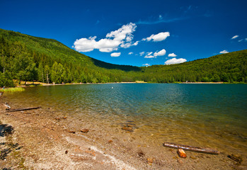 Saint Anna lake in summer