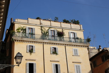 Naklejka premium Ein renoviertes haus in Rom
