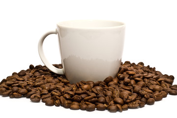 cup and coffee