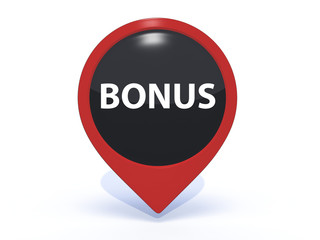 bonus pointer icon on white background