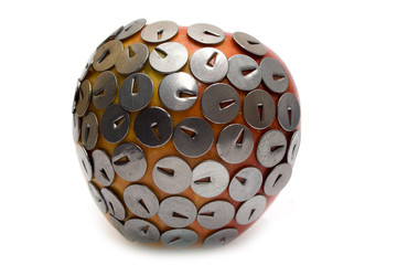 metallic apple