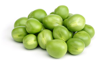 Fresh green peas