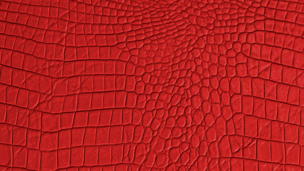 Red Leather wide screen texture and background
