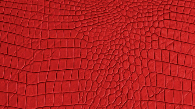 Red Leather wide screen texture and background