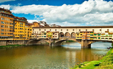 Obraz premium Ponte Vecchio, Florence, Italy
