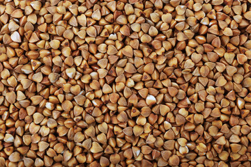 Buckwheat as background
