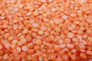 Lentil as background