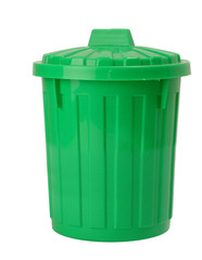 grüne Bio Mülltonne