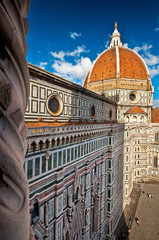 Fototapeta premium Cathedral of Santa Maria del Fiore (Duomo), Florence, Italy