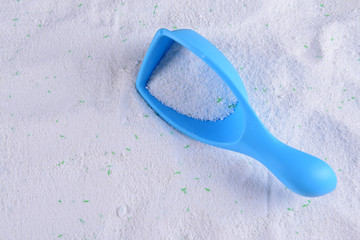 Washing powder close-up
