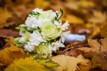 wedding bouquet of flowers