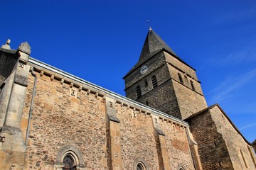 Fototapeta na wymiar Eglise de Payzac (Dordogne)