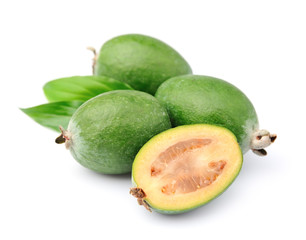 Sweet feijoa fruits