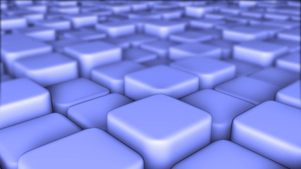 Obraz premium Modern Abstract background of 3d blocks, cubes, box, 3d render