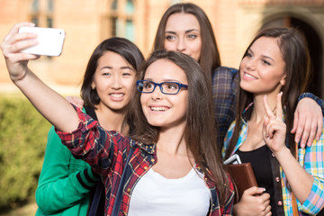 Obraz premium Students