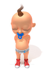 Baby Jake shy © krstevski