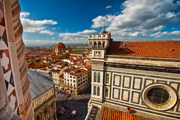 Fototapeta premium View of the city of Florence, Italy