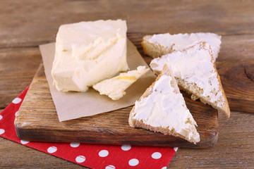 Fresh homemade butter