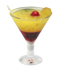 Magnet als Cocktailglas
