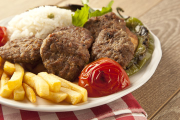 Delicious Turkish Kofte (meatballs)