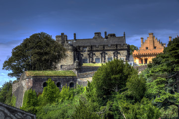 Side view of Stirling Castle