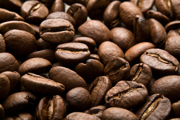 grains of coffee