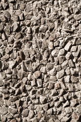 wall from a granite