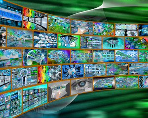 Obraz premium smooth rounding