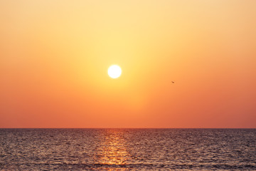 Sonnenuntergang am Meer