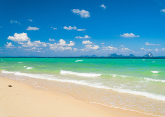 Fototapeta premium Shore Landscape Heavenly Blue