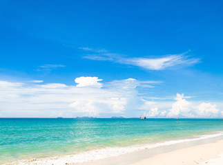 White Sand Sunshine Scene