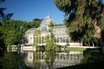 Fototapeta premium crystal palace at Madrid