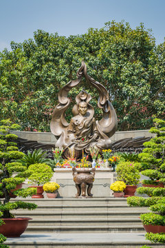 Denkmal Thich Quang Duc Saigon Vietnam