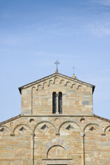 Fototapeta na wymiar Medieval church (Italy - Tuscany)
