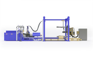 Equipment on a white background, isolated