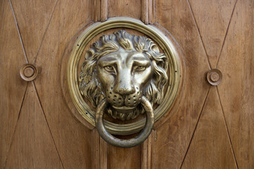doorknob lion