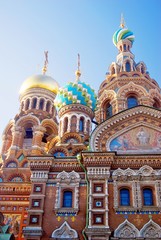 Obraz premium Church of the Savior on Spilled Blood. Saint-Petersburg, Russia.