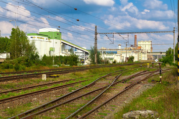 Cement factory, Czech Republic
