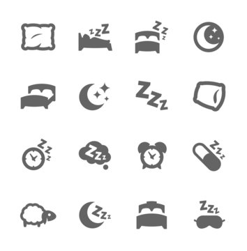 Sleep Well Icons