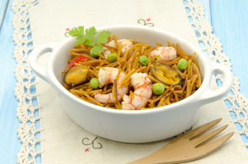 Seafood Noodles
